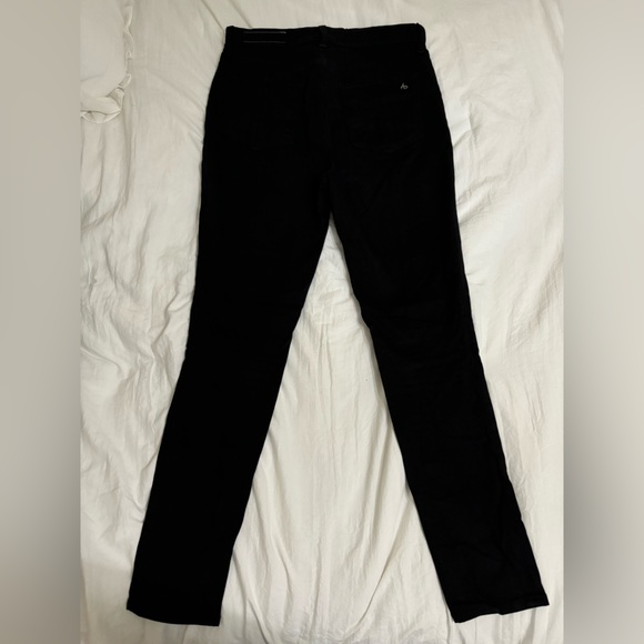 Rag and Bone Nina Black High Rise Skinny Jeans - Picture 5 of 6